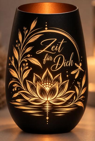 Windlicht "Zeit für Dich"